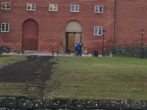 Västerås slott, byte VA-ledningar i mark